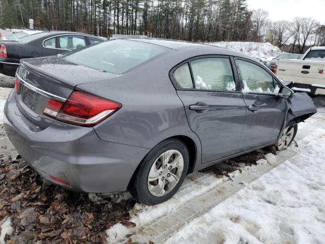 2HGFB2F52EH525794 - 2014 HONDA CIVIC LX CHARCOAL photo 3