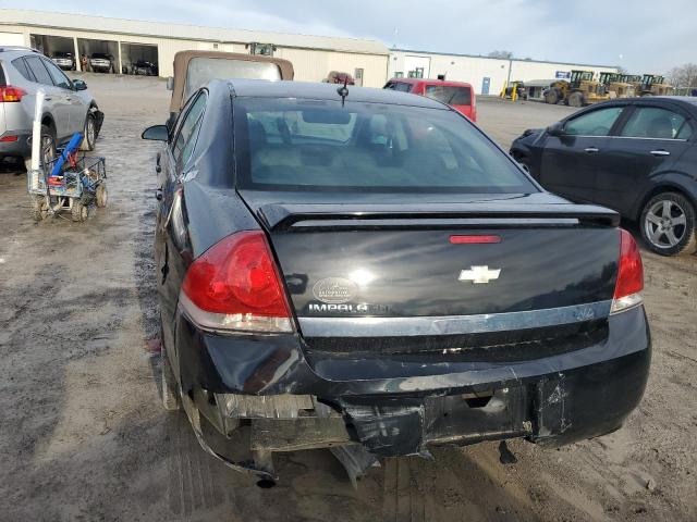 2G1WC581169109411 - 2006 CHEVROLET IMPALA LT BLACK photo 6