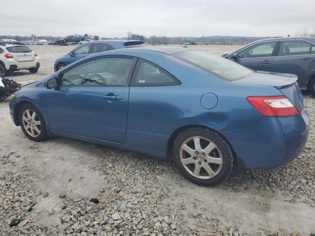 2HGFG11856H502847 - 2006 HONDA CIVIC EX BLUE photo 2