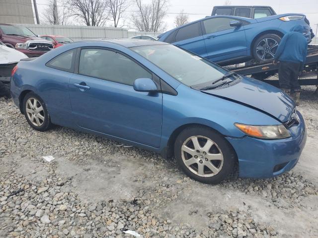 2HGFG11856H502847 - 2006 HONDA CIVIC EX BLUE photo 4