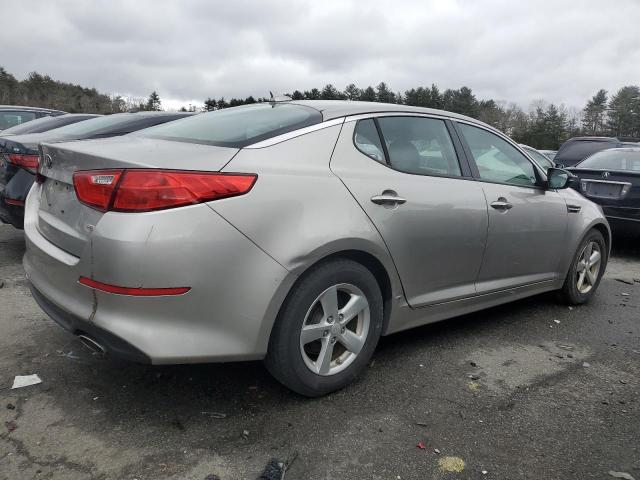 KNAGM4A76F5560183 - 2015 KIA OPTIMA LX BEIGE photo 3