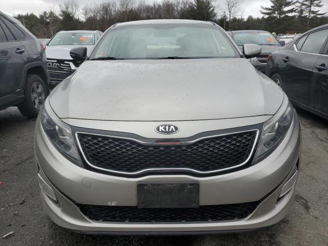 KNAGM4A76F5560183 - 2015 KIA OPTIMA LX BEIGE photo 5