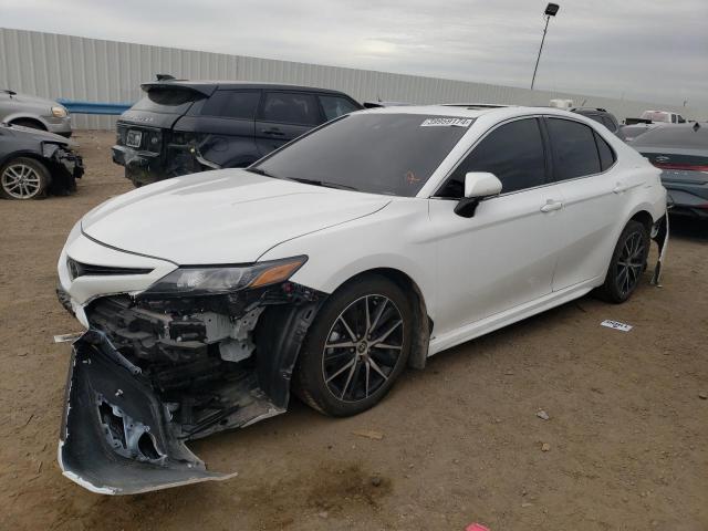 4T1S11AK3PU750342 - 2023 TOYOTA CAMRY SE NIGHT SHADE WHITE photo 1