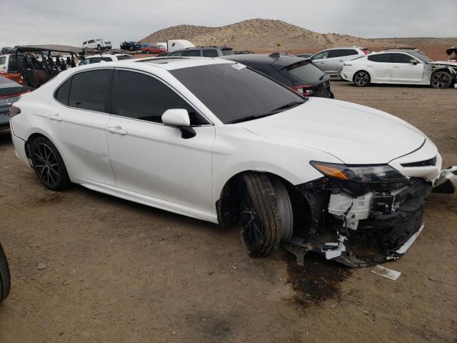 4T1S11AK3PU750342 - 2023 TOYOTA CAMRY SE NIGHT SHADE WHITE photo 4