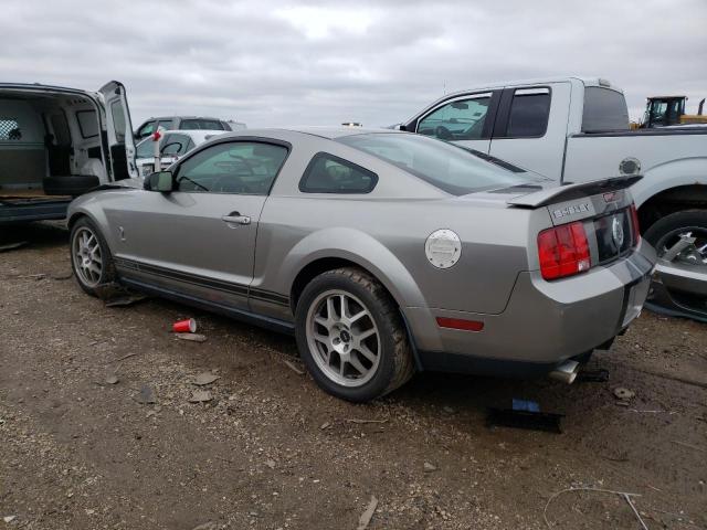 1ZVHT88S185170670 - 2008 FORD MUSTANG SHELBY GT500 GRAY photo 2