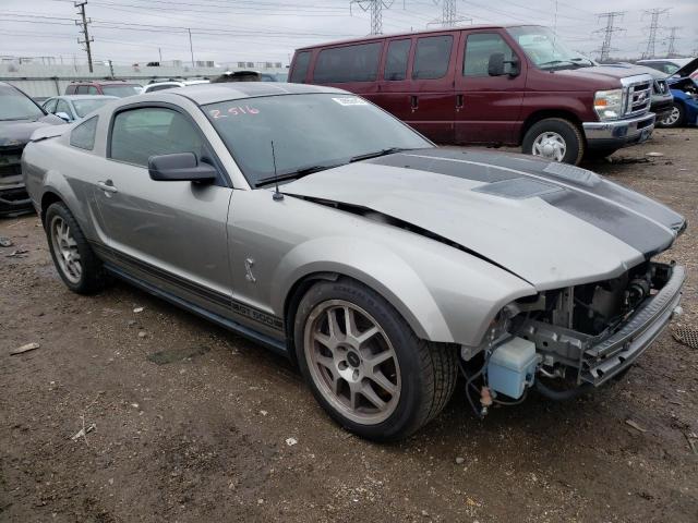 1ZVHT88S185170670 - 2008 FORD MUSTANG SHELBY GT500 GRAY photo 4