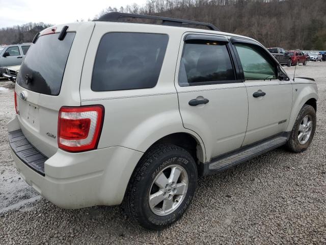 1FMCU93198KC16953 - 2008 FORD ESCAPE XLT BEIGE photo 3