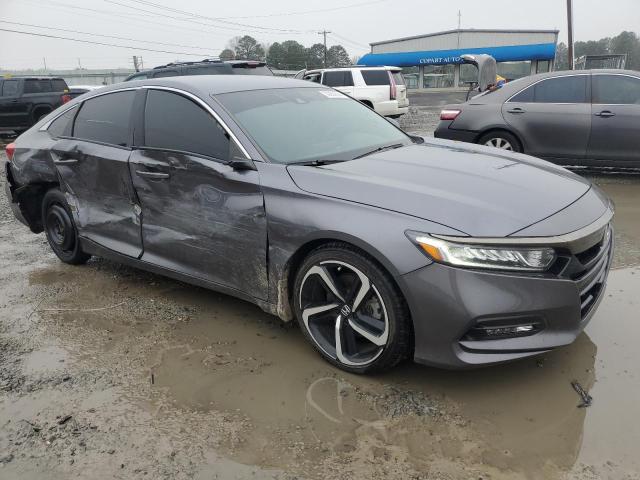 1HGCV1F33KA162662 - 2019 HONDA ACCORD SPORT GRAY photo 4