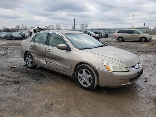 JHMCN36475C012113 - 2005 HONDA ACCORD HYB BEIGE photo 4