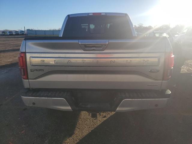 1FTEW1EF8FFC92932 - 2015 FORD F150 SUPERCREW SILVER photo 6