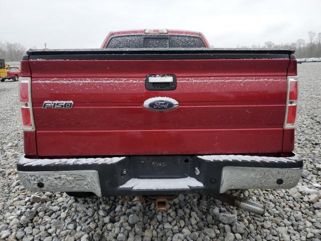 1FTFX1ET3EFC41103 - 2014 FORD F150 SUPER CAB RED photo 6