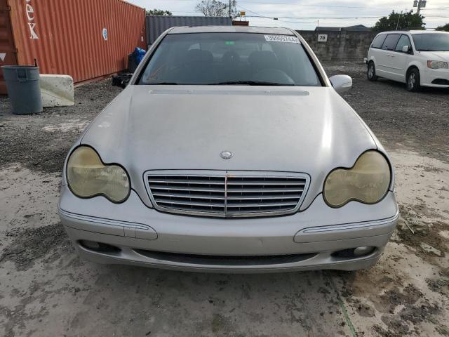 WDBRF61J92E006562 - 2002 MERCEDES-BENZ C 240 SILVER photo 5