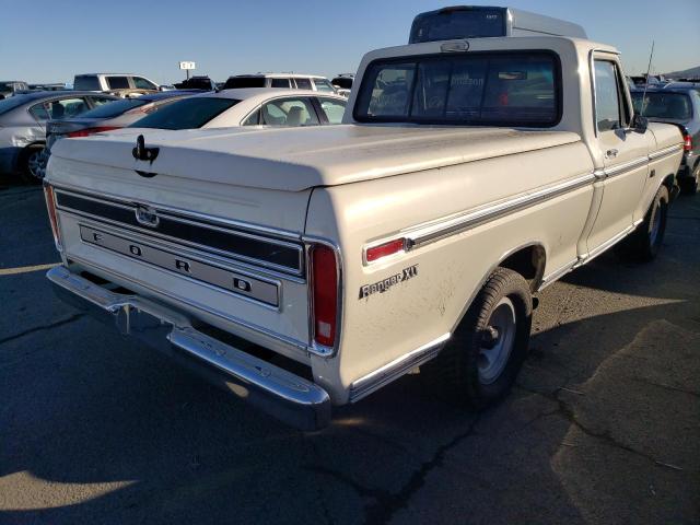 F15YLW01426 - 1975 FORD F-150 CREAM photo 3