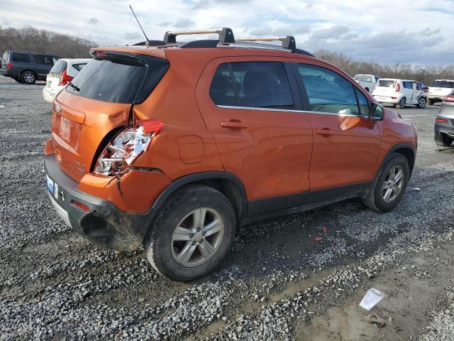 KL7CJRSB7FB064835 - 2015 CHEVROLET TRAX 1LT ORANGE photo 3