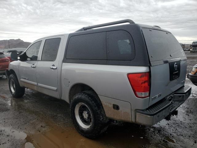 1N6AA07B16N575242 - 2006 NISSAN TITAN XE SILVER photo 2