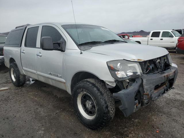 1N6AA07B16N575242 - 2006 NISSAN TITAN XE SILVER photo 4