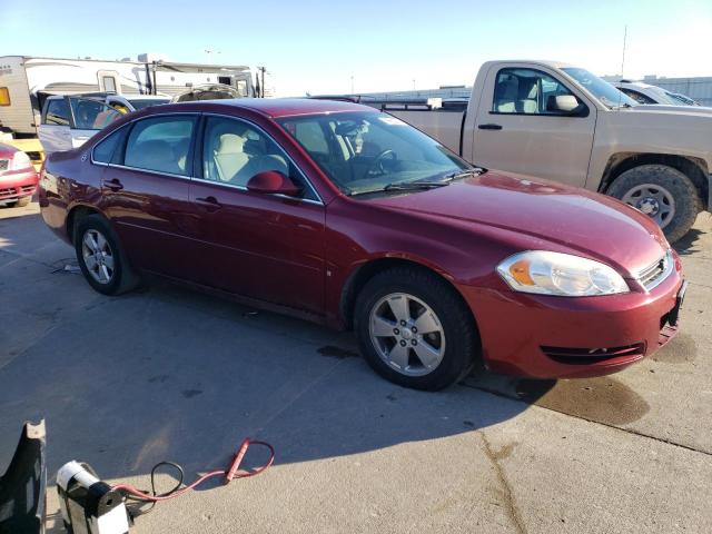 2G1WT58K779170093 - 2007 CHEVROLET IMPALA LT RED photo 4