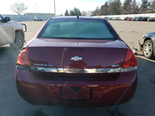 2G1WT58K779170093 - 2007 CHEVROLET IMPALA LT RED photo 6