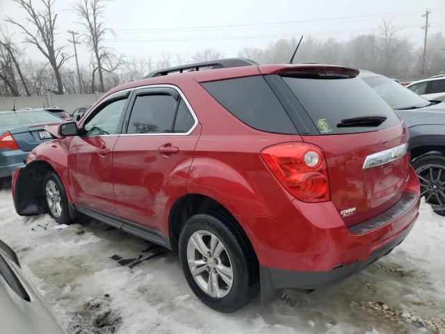 2GNALDEK4D1136680 - 2013 CHEVROLET EQUINOX LT RED photo 2