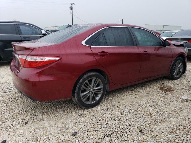 4T1BF1FKXFU984390 - 2015 TOYOTA CAMRY LE RED photo 3