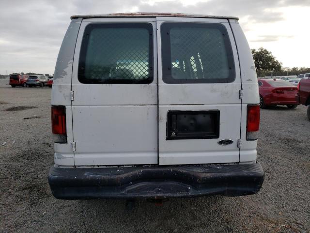 1FTNE24WX5HA32819 - 2005 FORD ECONOLINE E250 VAN WHITE photo 6