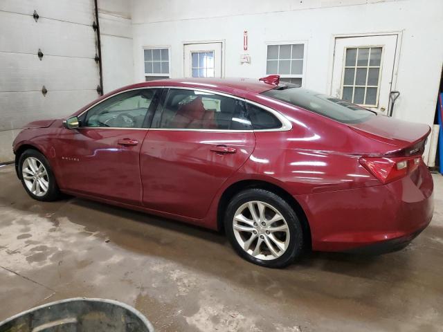 1G1ZE5ST2HF171749 - 2017 CHEVROLET MALIBU LT BURGUNDY photo 2