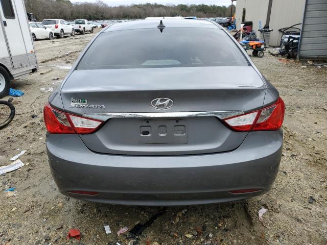 5NPEB4AC2DH719744 - 2013 HYUNDAI SONATA GLS GRAY photo 6