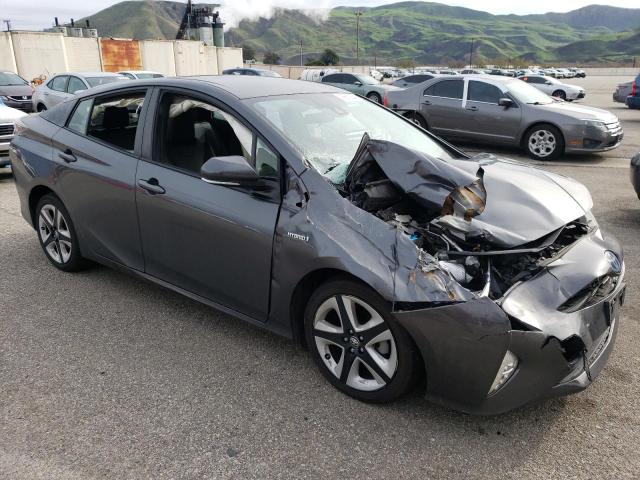 JTDKARFU4G3023410 - 2016 TOYOTA PRIUS GRAY photo 4