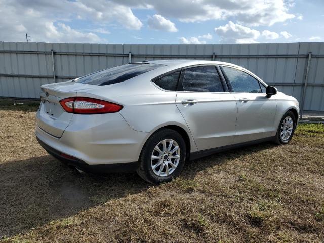 3FA6P0G77GR398106 - 2016 FORD FUSION S SILVER photo 3