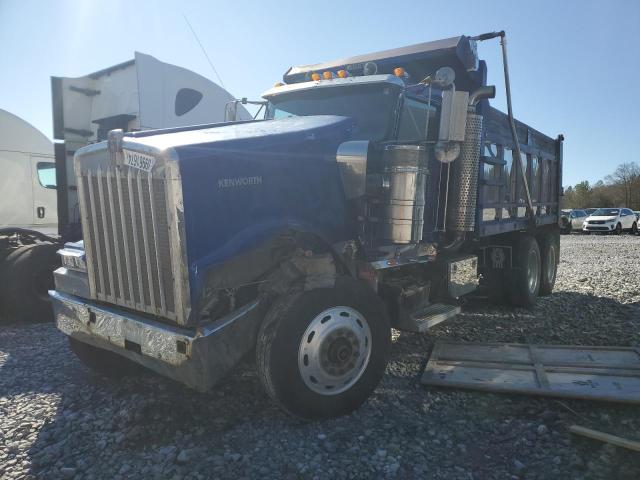 1NKWLB9X24J065802 - 2004 KENWORTH CONSTRUCTI W900 BLUE photo 2