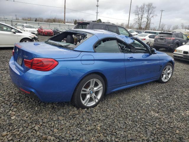 WBA4Z3C50KEN88856 - 2019 BMW 430XI BLUE photo 3