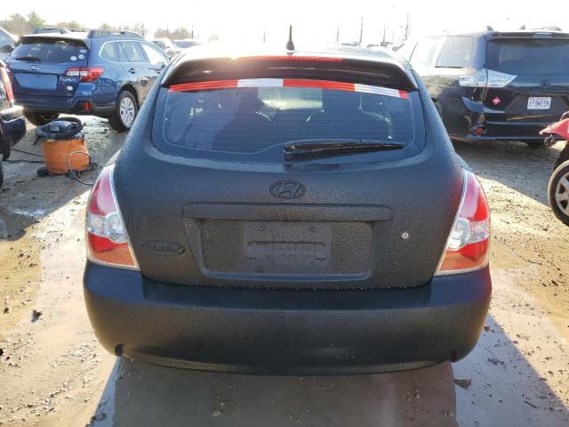 KMHCM3AC6AU172163 - 2010 HYUNDAI ACCENT BLUE BLACK photo 6