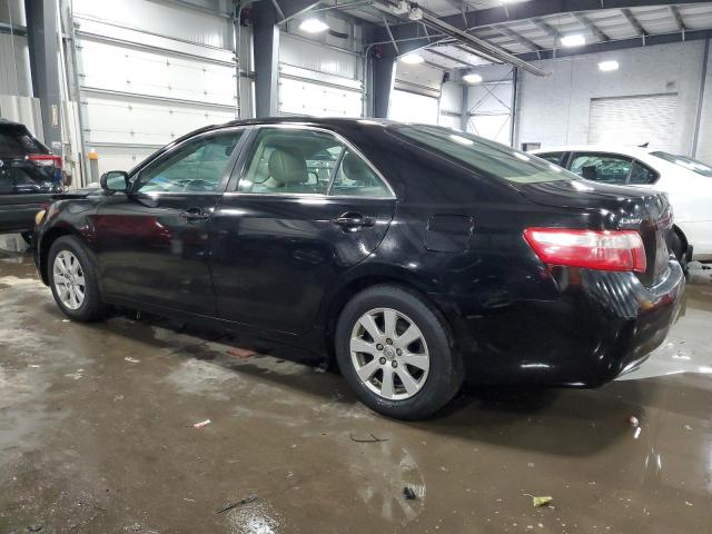 4T1BE46K77U092653 - 2007 TOYOTA CAMRY CE BLACK photo 2