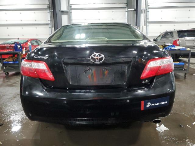 4T1BE46K77U092653 - 2007 TOYOTA CAMRY CE BLACK photo 6