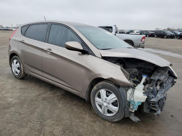 KMHCT5AE2CU044425 - 2012 HYUNDAI ACCENT GLS TAN photo 4