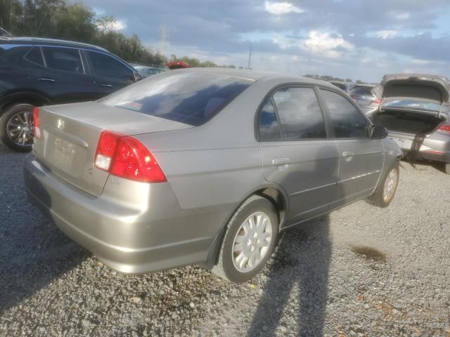 2HGES16525H591106 - 2005 HONDA CIVIC LX GOLD photo 3