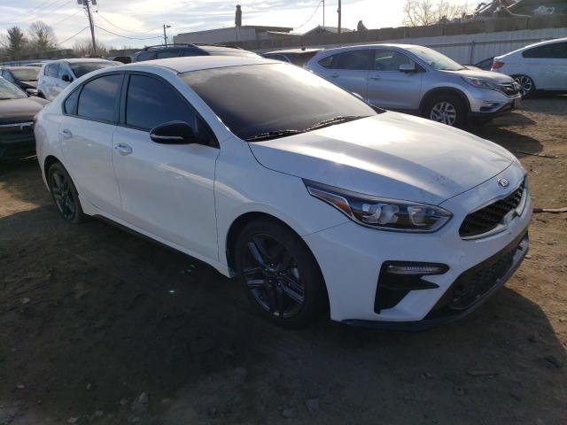 3KPF34AD0LE159249 - 2020 KIA FORTE GT LINE WHITE photo 4