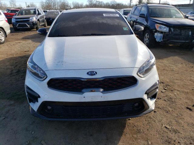 3KPF34AD0LE159249 - 2020 KIA FORTE GT LINE WHITE photo 5