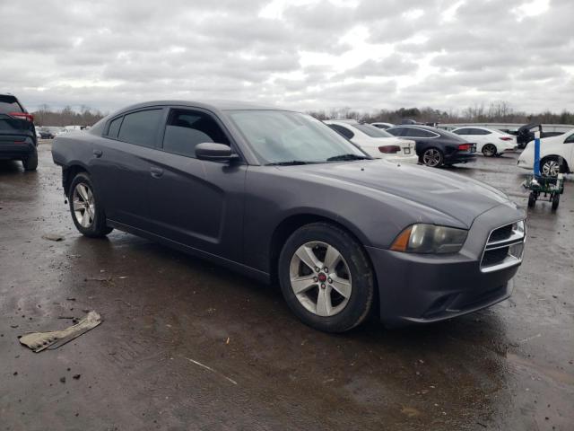 2C3CDXBG8EH325961 - 2014 DODGE CHARGER SE GRAY photo 4