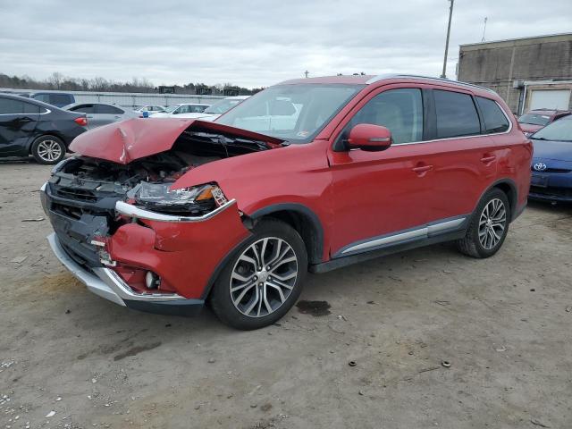 JA4AD3A31JZ061206 - 2018 MITSUBISHI OUTLANDER SE RED photo 1