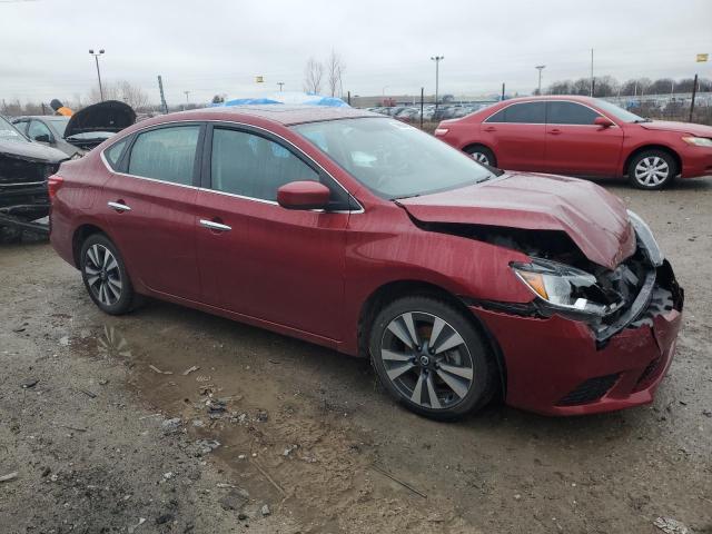 3N1AB7AP9KY236676 - 2019 NISSAN SENTRA S RED photo 4