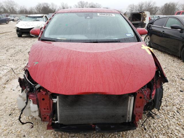 JTDKBRFU3J3586050 - 2018 TOYOTA PRIUS RED photo 5