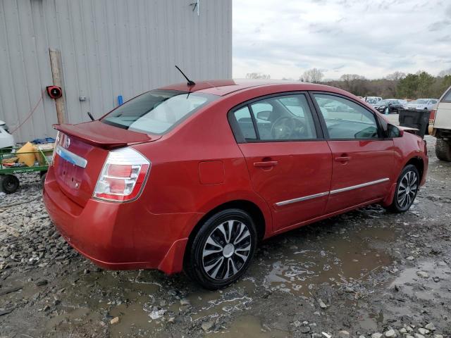 3N1AB6AP0CL674589 - 2012 NISSAN SENTRA 2.0 BURGUNDY photo 3