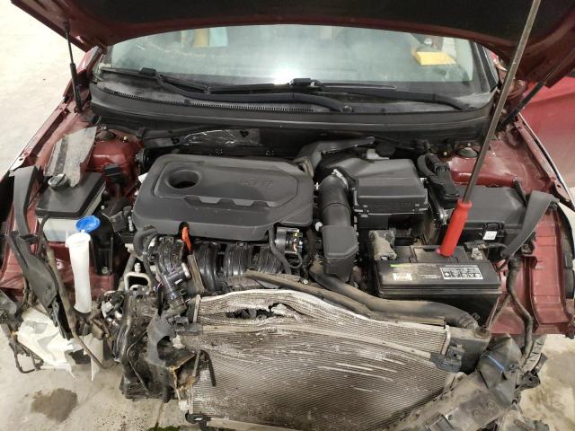 5NPE24AF9FH249810 - 2015 HYUNDAI SONATA SE RED photo 11