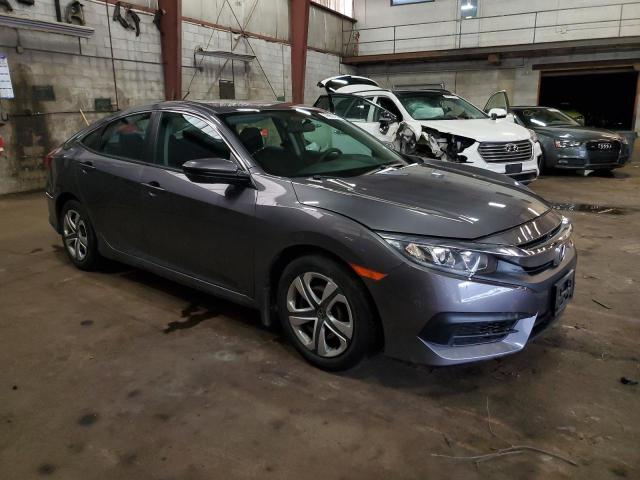 2HGFC2F55JH035616 - 2018 HONDA CIVIC LX GRAY photo 4