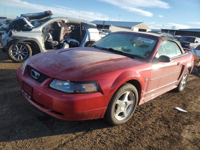 1FAFP44403F414817 - 2003 FORD MUSTANG RED photo 1