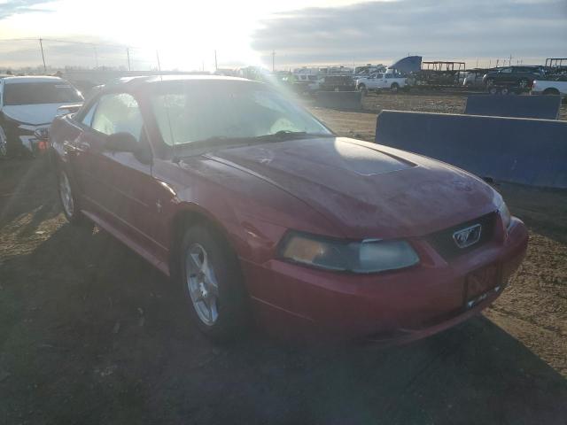 1FAFP44403F414817 - 2003 FORD MUSTANG RED photo 4