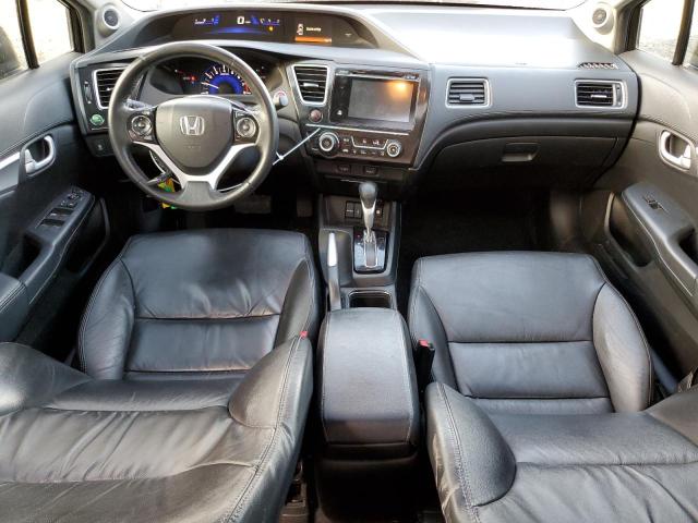 2HGFB2F92EH527290 - 2014 HONDA CIVIC EXL ყავისფერი ფოტო 8