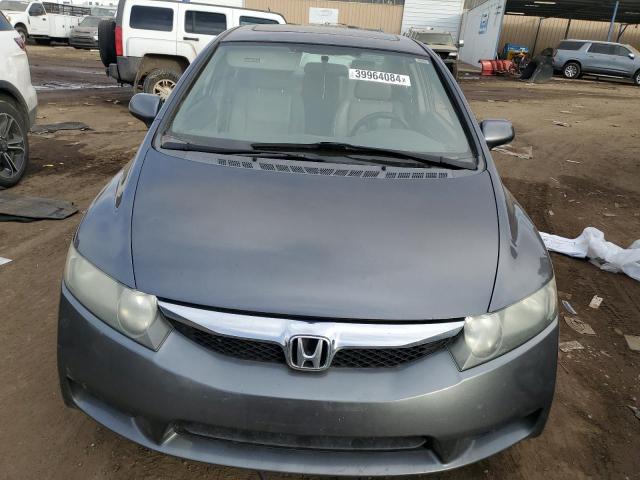 2HGFA169X9H335716 - 2009 HONDA CIVIC EXL ნაცრისფერი ფოტო 5