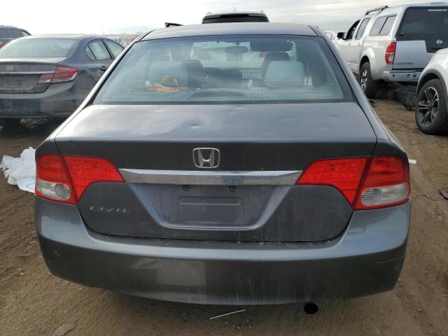 2HGFA169X9H335716 - 2009 HONDA CIVIC EXL ნაცრისფერი ფოტო 6